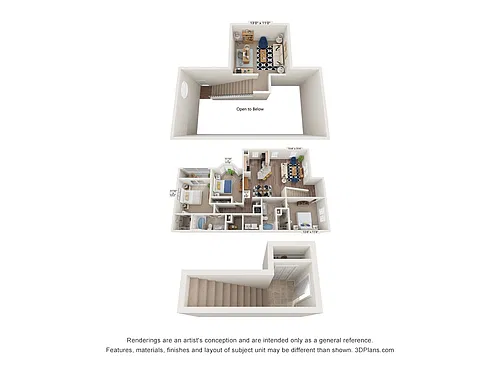Floor plan C4 - Loft