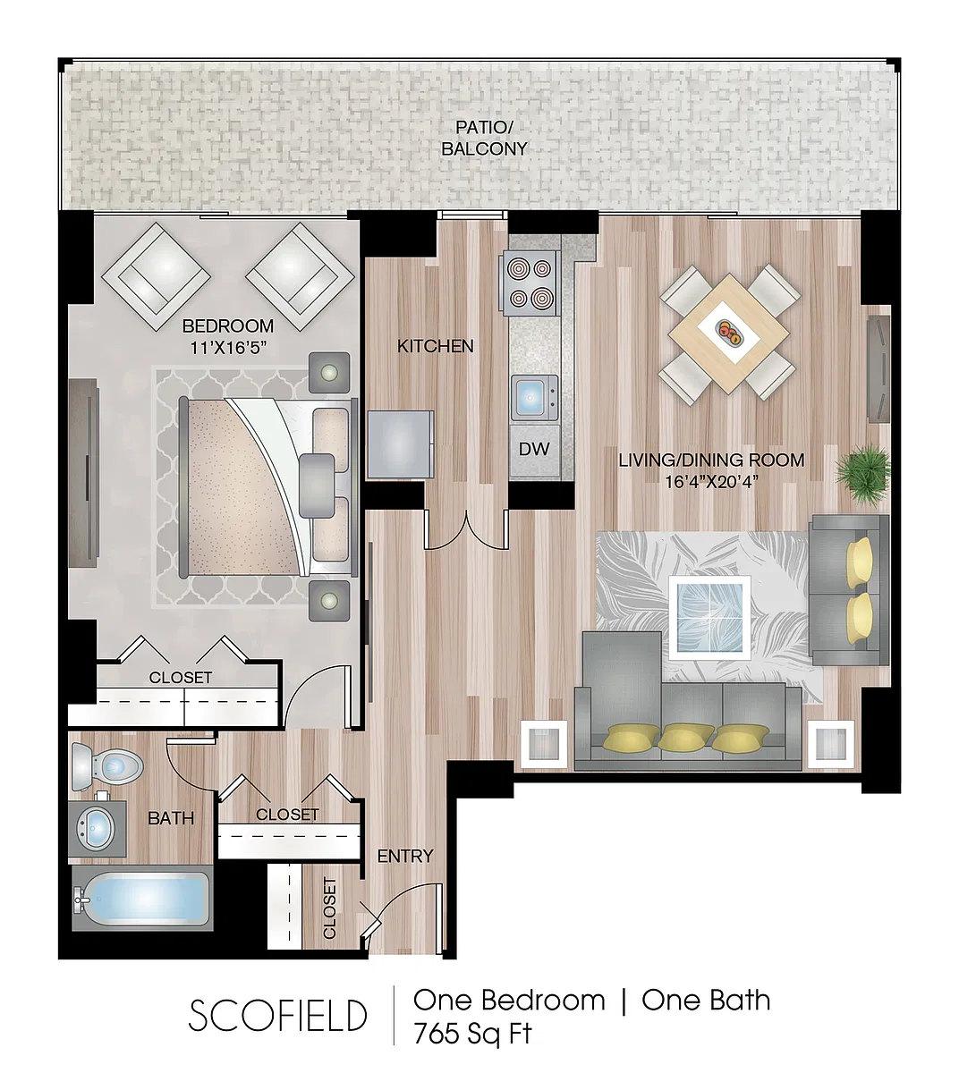 Floor plan Scofield