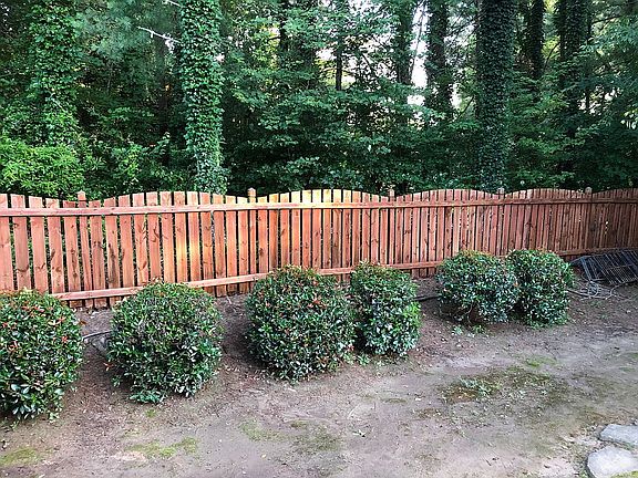 Fenced Backyard
