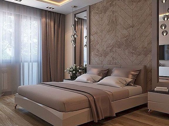 Master bedroom (staged)