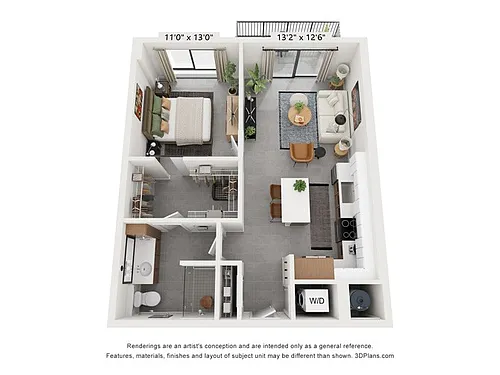 Floor plan A1