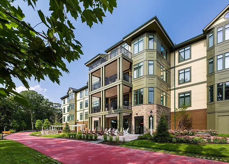 Hancock Estates - Rear of Building