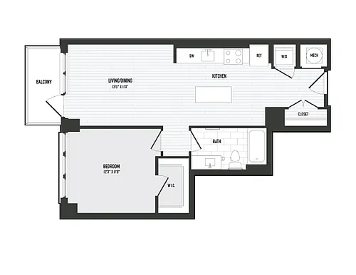 Floor plan A15A - Coda