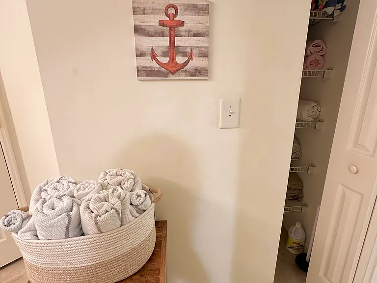 Bathroom (linen closet)