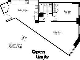 2nd image of 99 John St APT 815