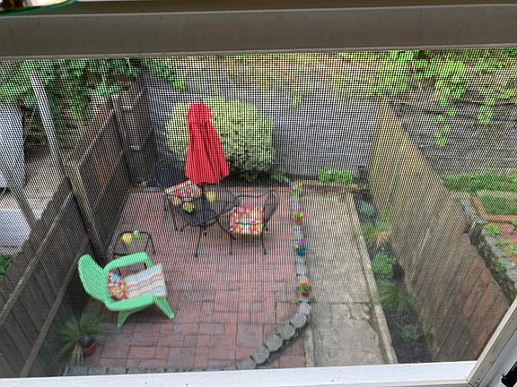 Back patio