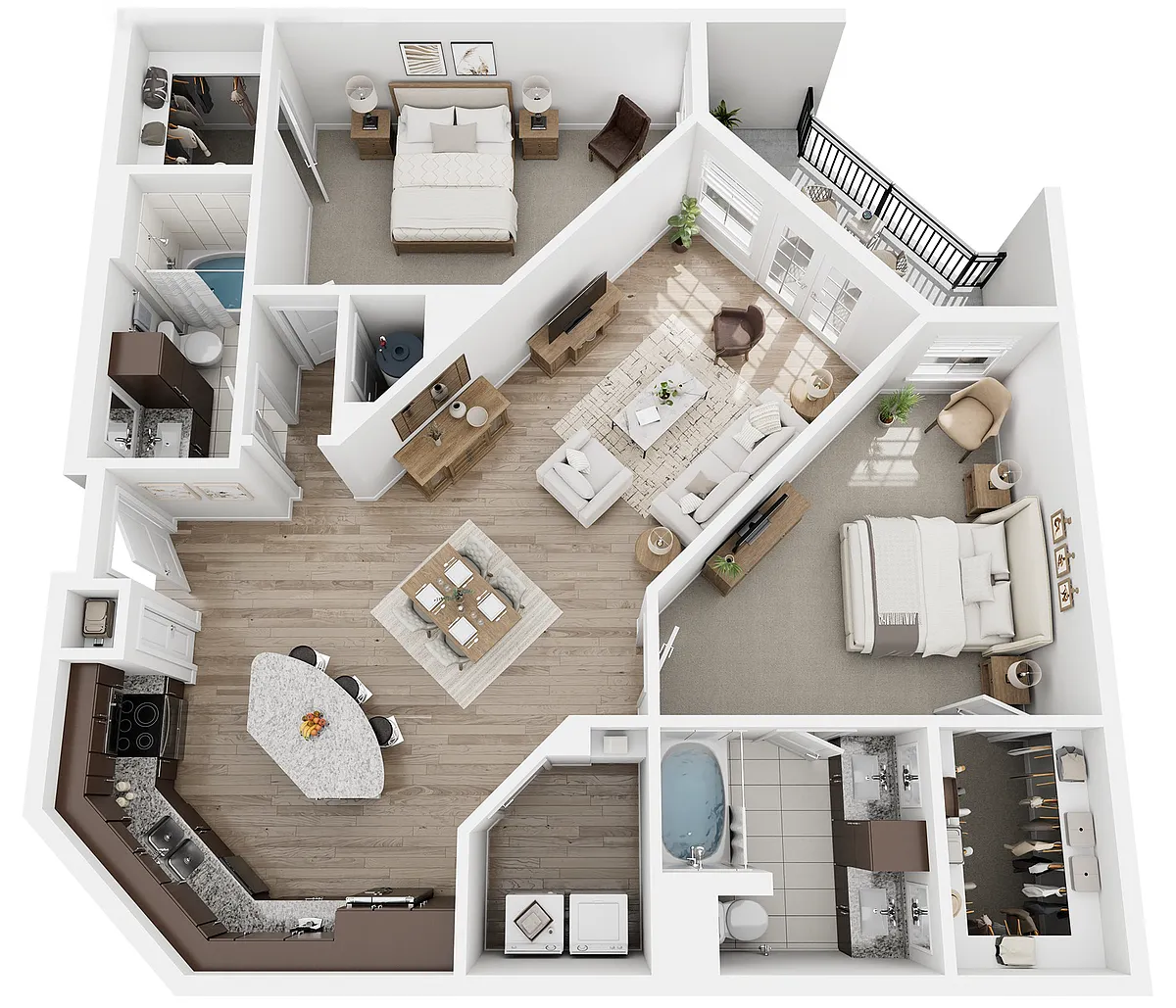 Floor plan B3