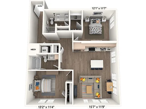 Floor plan B-09-Scheme III