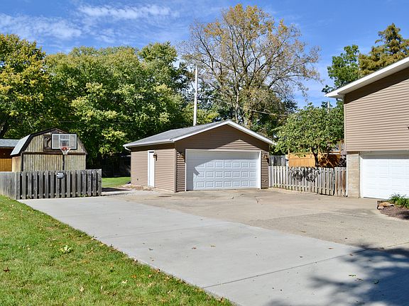 Attached and detached garage