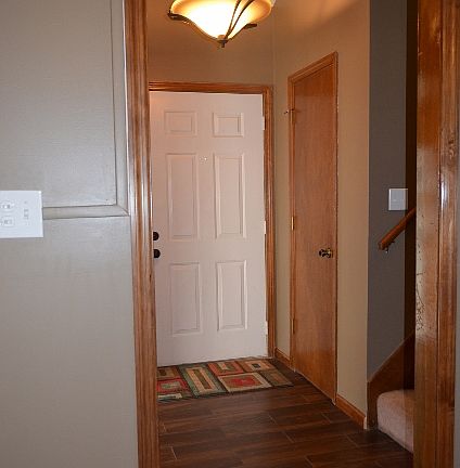Updated Wood Tile Floor