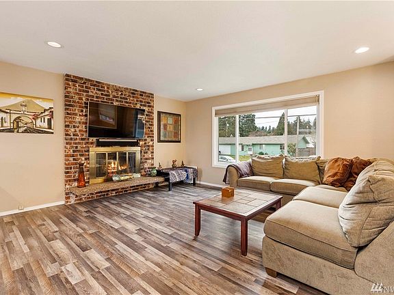 Cozy fire place to keep you warm when the weather is cold.