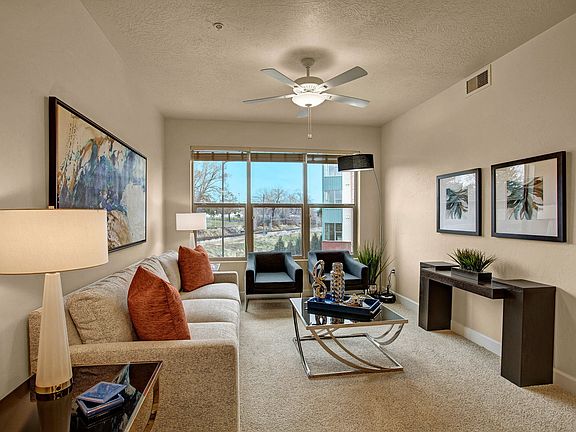Hills at Sandy Station Living Room Area