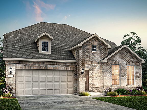 The Keller, a two-story home with 2-car garage, shown with Home Exterior 31