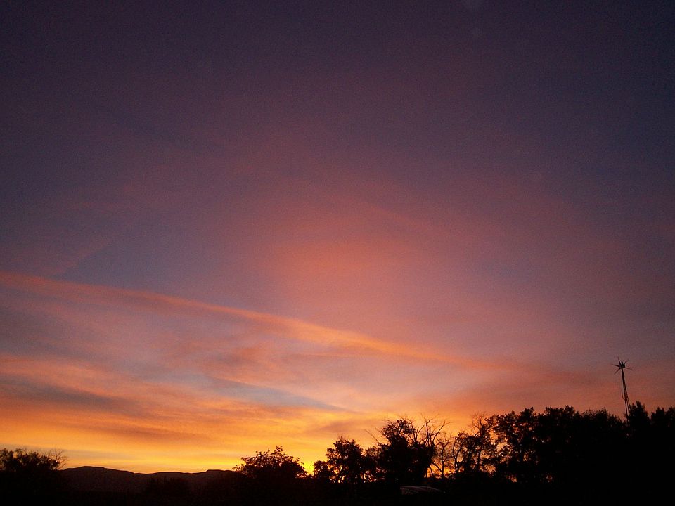 Sunsets off Large Deck