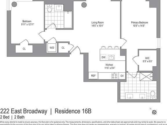 2nd image of 222 E Broadway #16B