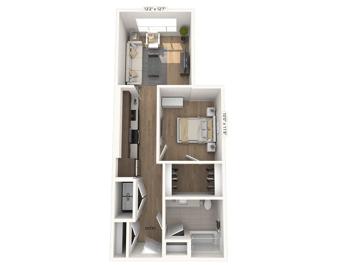 Floor plan A11pa-SF