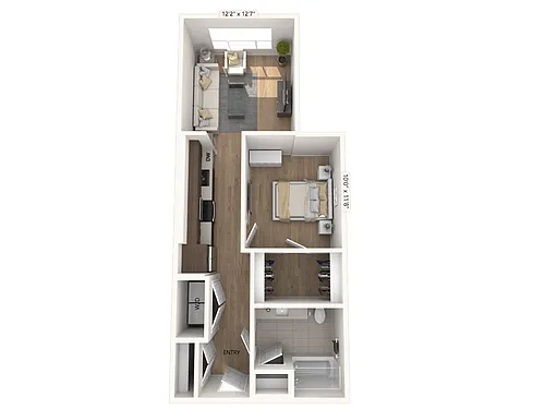 Floor plan A11pa-SF