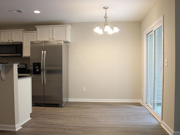 Spacious dining room