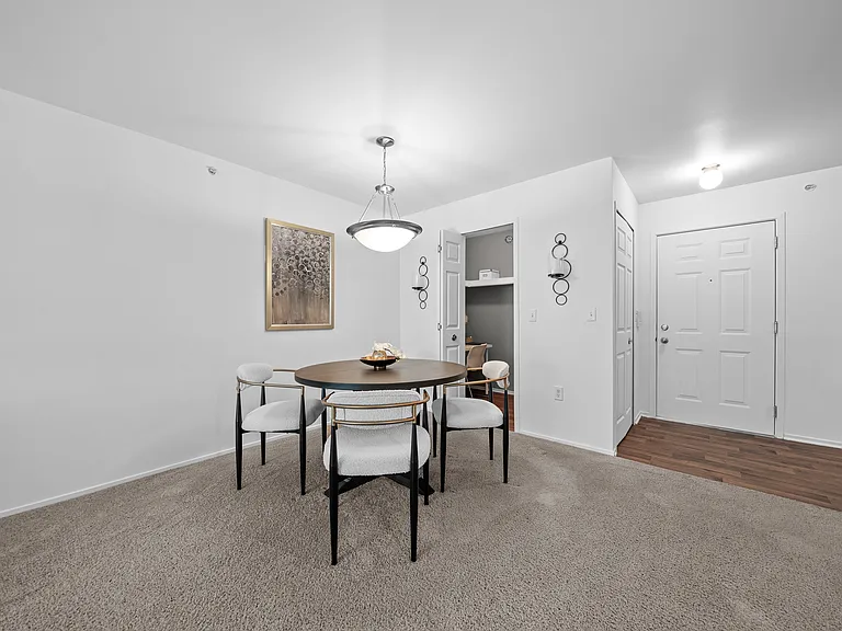 Spacious Dining room at Prentiss Pointe Apartments in Harrison Township
