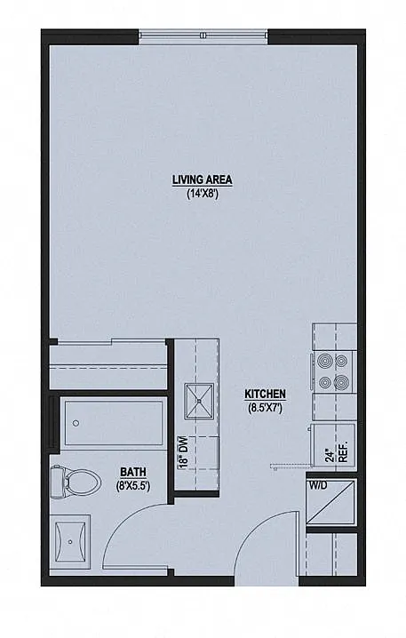 Floor plan The Clark