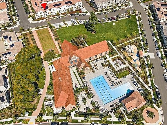 Aerial view of the home in proximity to the Clubhouse