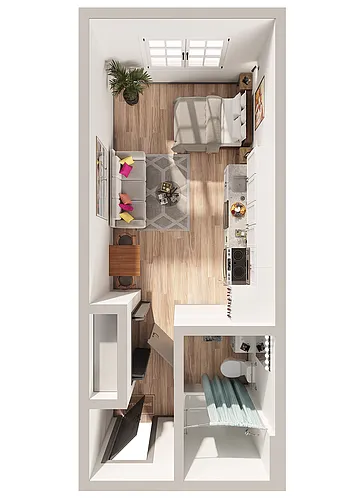 Floor plan S1A