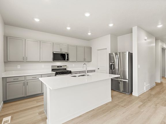 The Sundance floorplan interior image taken at a Meritage Homes Community in Tooele, UT.