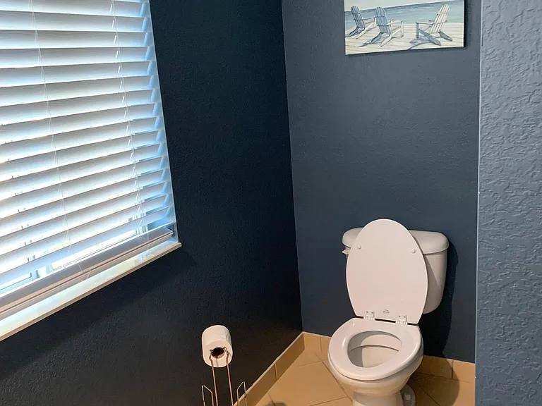 Downstairs half bath