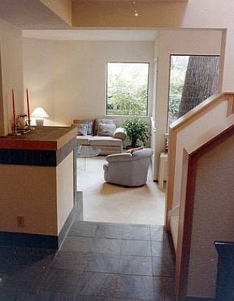 Entry Hall to Living RM