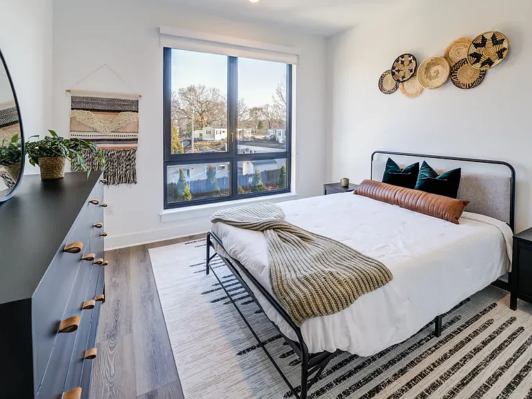 Bedroom with Hard Surface Flooring