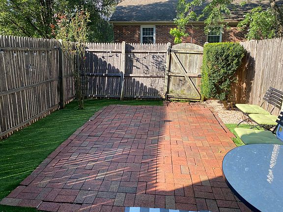 Fenced in Patio