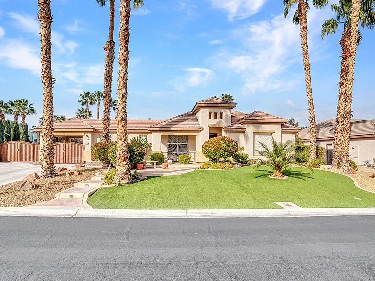 10 palm tress on property. new landscaping