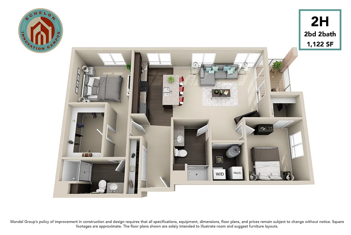 Floor plan 2H