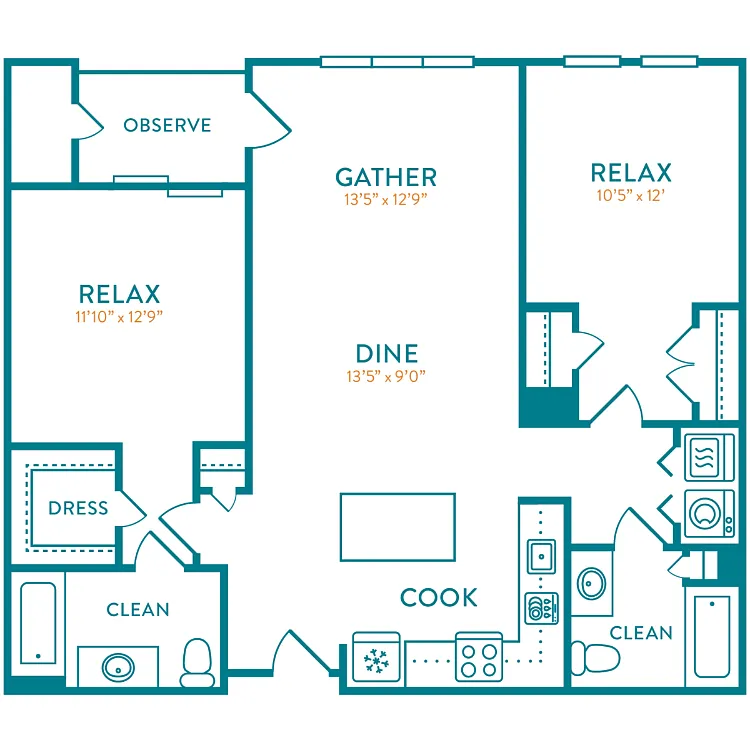 Floor plan Chatham