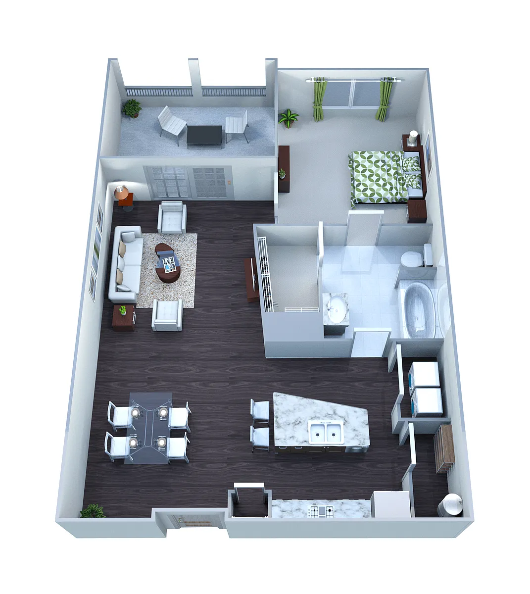 Floor plan Tranquility