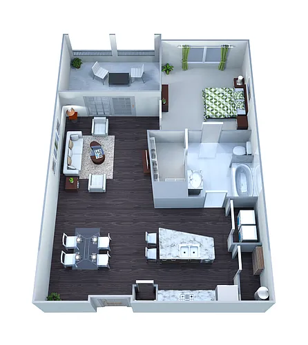 Floor plan Tranquility