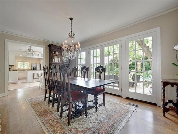 Formal dining although the floor plan is very flexible