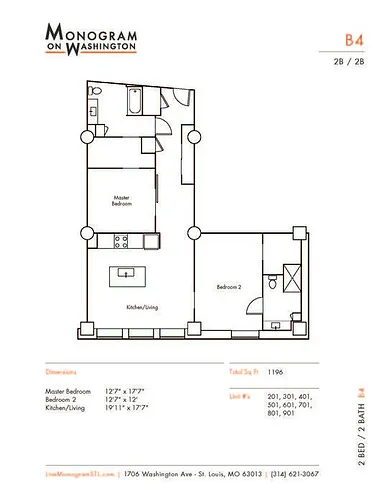 Floor plan B4
