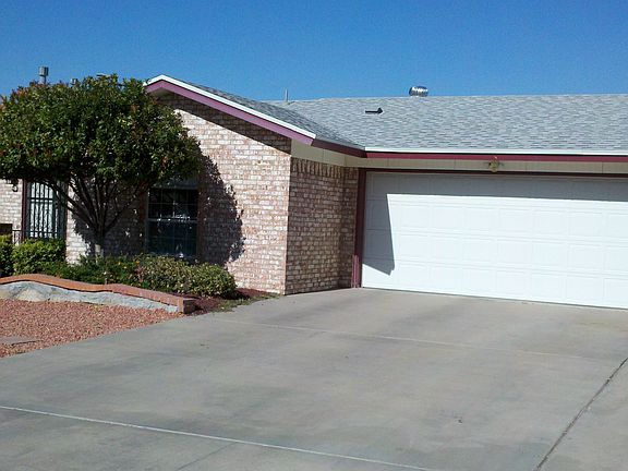 Attached two car garage