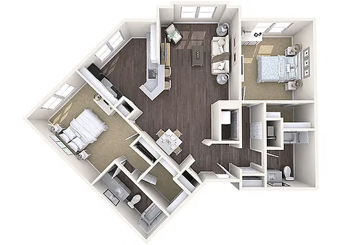 Floor plan B5b
