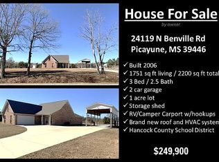 24119 N Benville Rd, Picayune, MS 39466