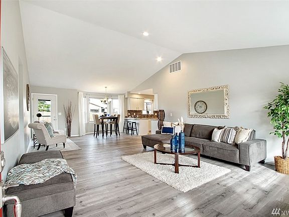 The beauty doesn't stop at the front porch, come in to your open concept great room, Check out the new floors, the paint colors, and so much more awaits.