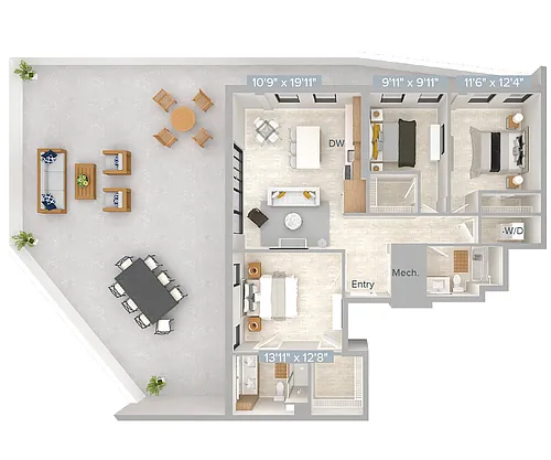 Floor plan C1
