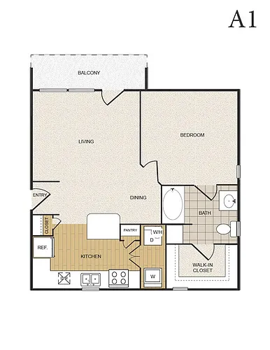 Floor plan A1