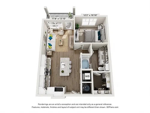 Floor plan The Sunset
