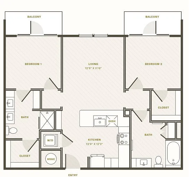 Floor plan The Rainbow