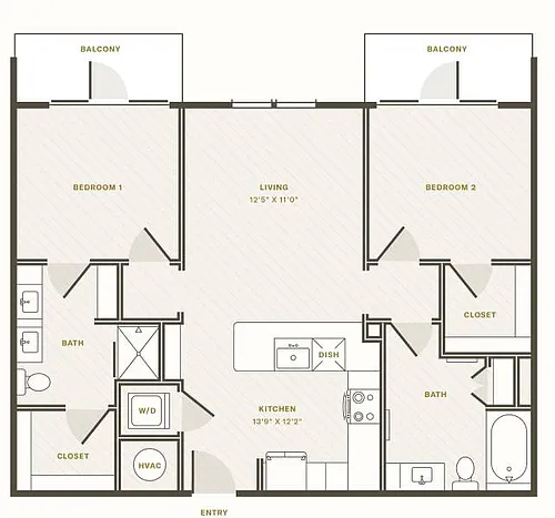 Floor plan The Rainbow