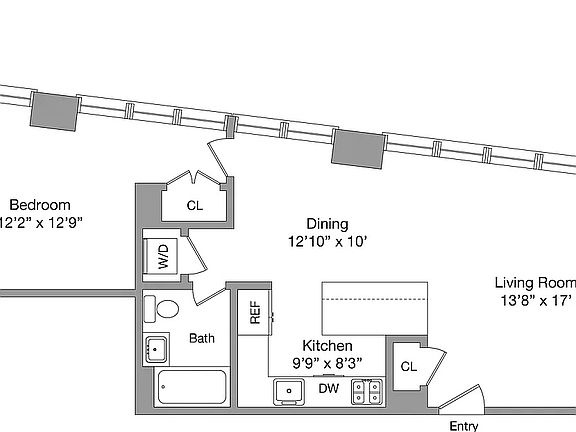 2nd image of 105 Norfolk St APT 10C