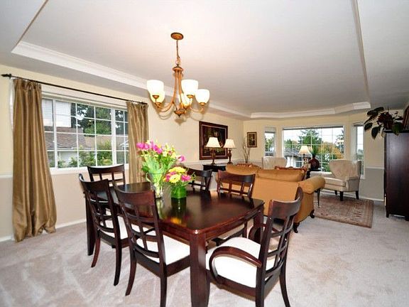 Formal dining area