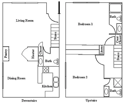 Floor plan Townhome
